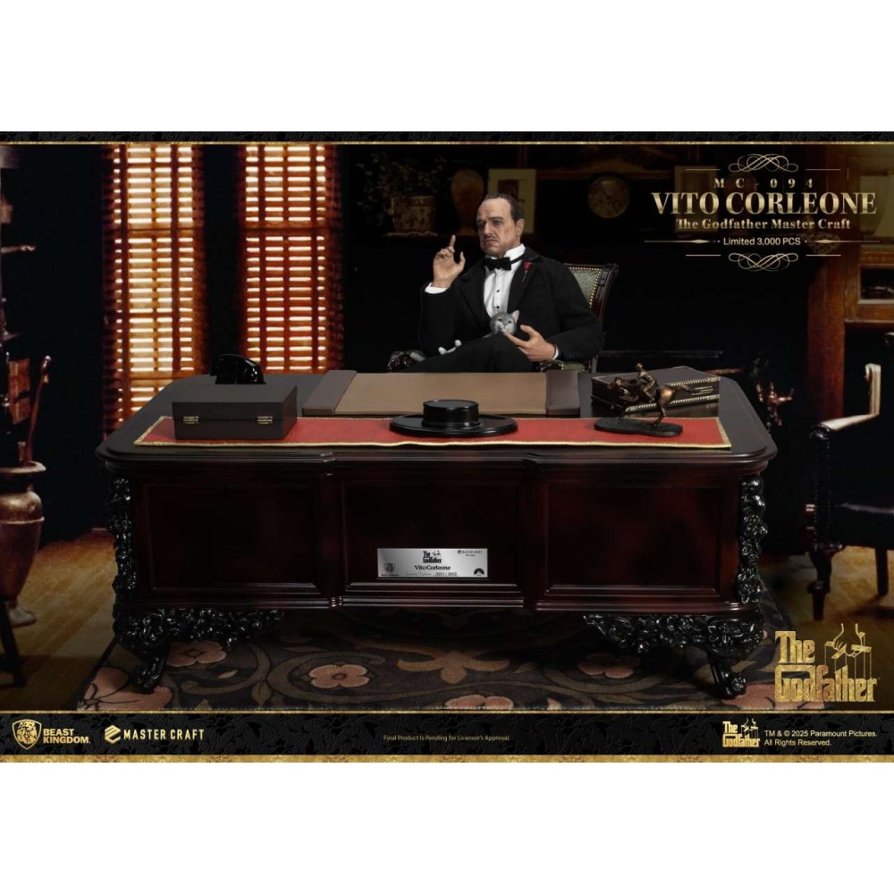THE GODFATHER IL PADRINO VITO CORLEONE MASTER CRAFT STATUA FIGURE BEAST KINGDOM
