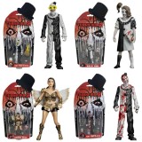 TERRIFIER 2 ART THE CLOWN SET 4X ACTION FIGURES TRICK OR TREAT STUDIOS
