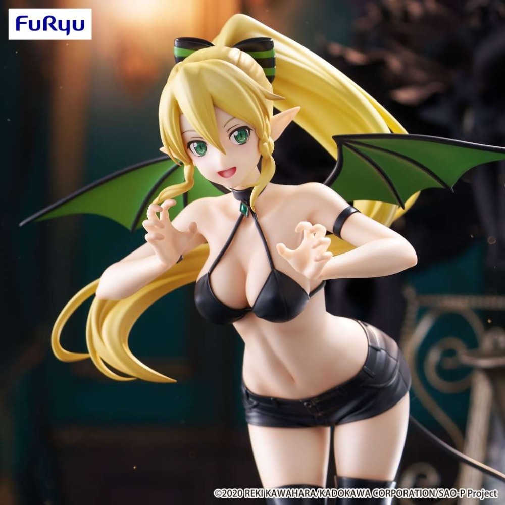 SWORD ART ONLINE LEAFA BICUTE DARK STATUA FIGURE FURYU