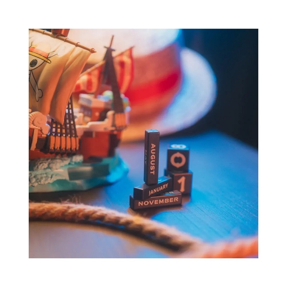 ONE PIECE GOING MERRY 3D CALENDARIO PERPETUO FIGURE DIORAMA GRUPO ERIK