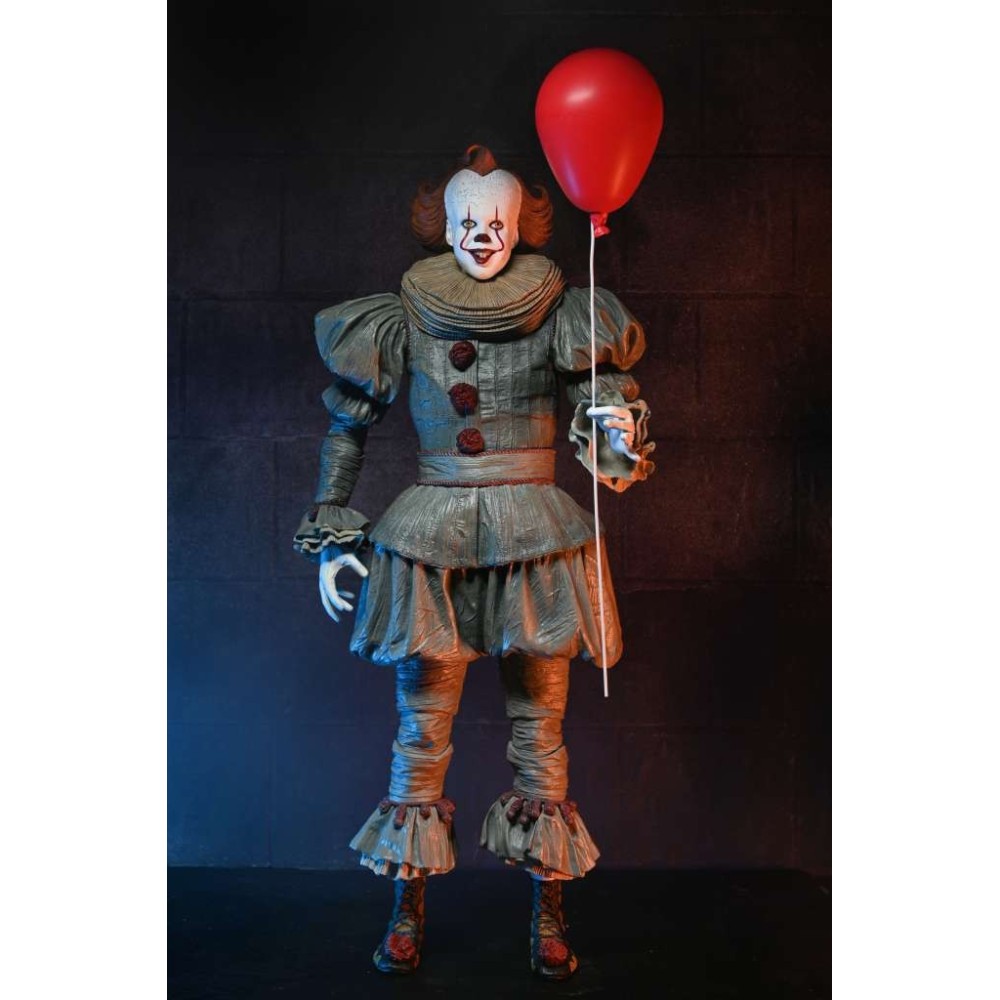 NECA IT WELCOME TO DERRY PENNYWISE 1/4 PVC ACTION FIGURE