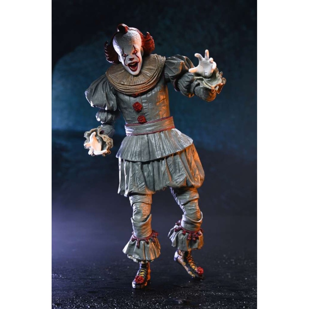 IT WELCOME TO DERRY PENNYWISE ULTIMATE ACTION FIGURE NECA