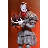 IT WELCOME TO DERRY PENNYWISE ULTIMATE ACTION FIGURE NECA