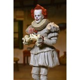 NECA IT WELCOME TO DERRY BOB AS PENNYWISE ULTIMATE SERIES PVC ACTION FIGURE