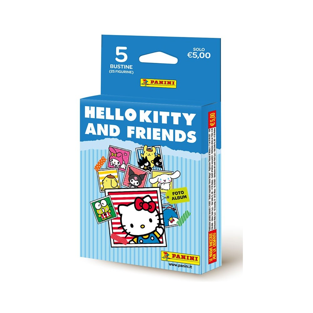 PANINI STICKERS HELLO KITTY AND FRIENDS ECOBLISTER 5 BUSTE PANINI