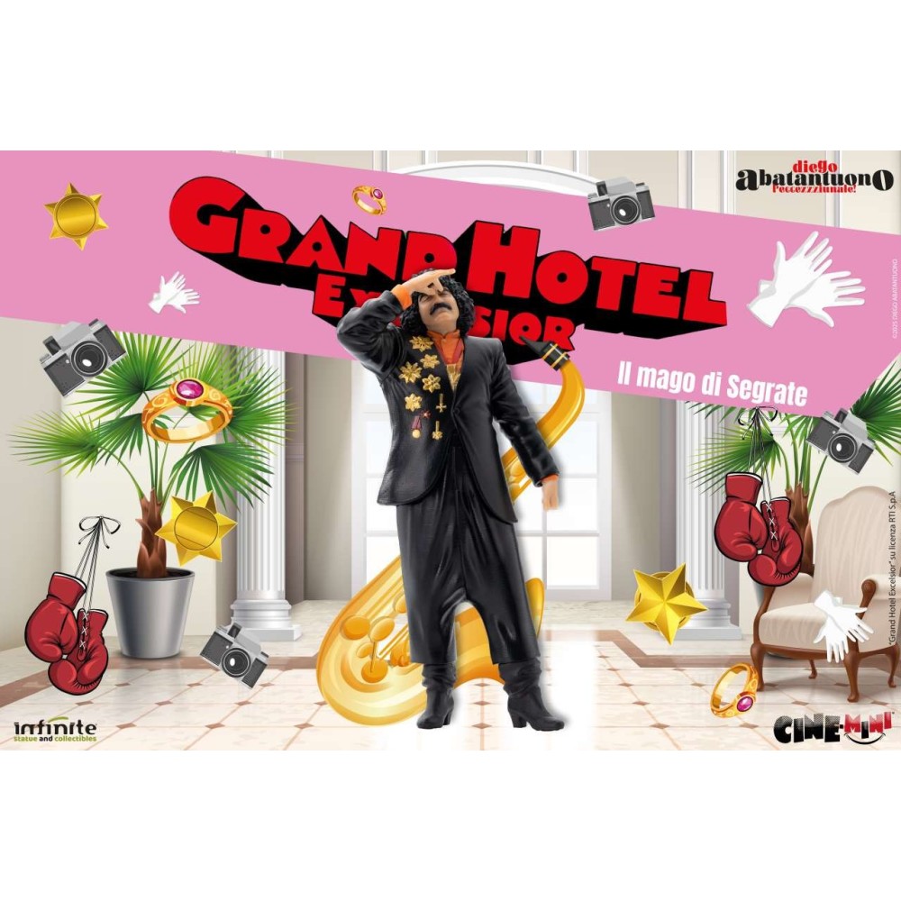 DIEGO ABATANTUONO IL MAGO DI SEGRATE PVC CINE MINI FIGURE INFINITE STATUE