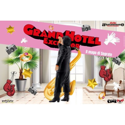 INFINITE STATUE DIEGO ABATANTUONO L'ECCEZZZIUNALE IL MAGO DI SEGRATE PVC CINE MINI FIGURE