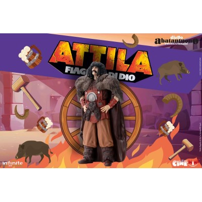 DIEGO ABATANTUONO ATTILA FLAGELLO DI DIO PVC CINE MINI FIGURE INFINITE STATUE