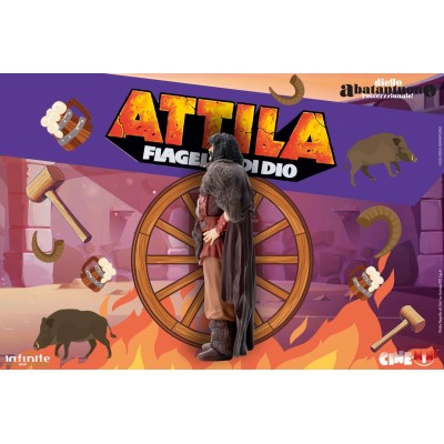 DIEGO ABATANTUONO ATTILA FLAGELLO DI DIO PVC CINE MINI FIGURE INFINITE STATUE