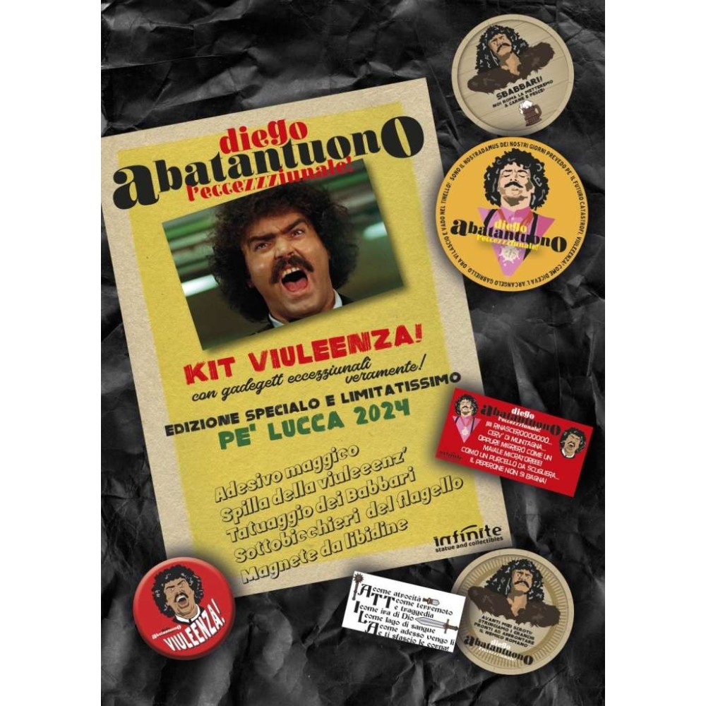 DIEGO ABATANTUONO L'ECCEZZZIUNALE KIT VIULEENZA INFINITE STATUE