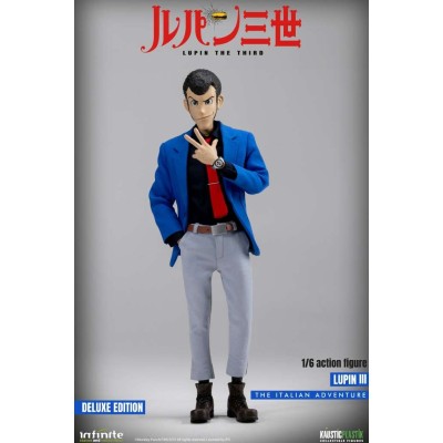 LUPIN THE THIRD L'AVVENTURA ITALIANA LUPIN DELUXE ACTION FIGURE INFINITE STATUE