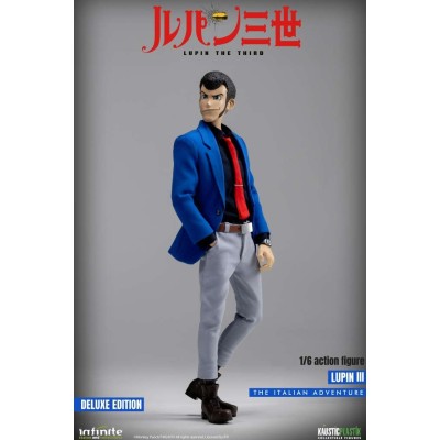 INFINITE STATUE LUPIN THE THIRD THE ITALIAN ADVENTURE LUPIN DELUXE VERSION ACTION FIGURE