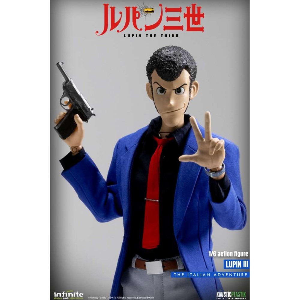 LUPIN THE THIRD L'AVVENTURA ITALIANA LUPIN ACTION FIGURE INFINITE STATUE