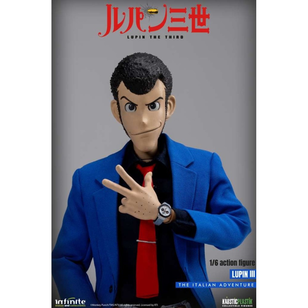 LUPIN THE THIRD L'AVVENTURA ITALIANA LUPIN ACTION FIGURE INFINITE STATUE