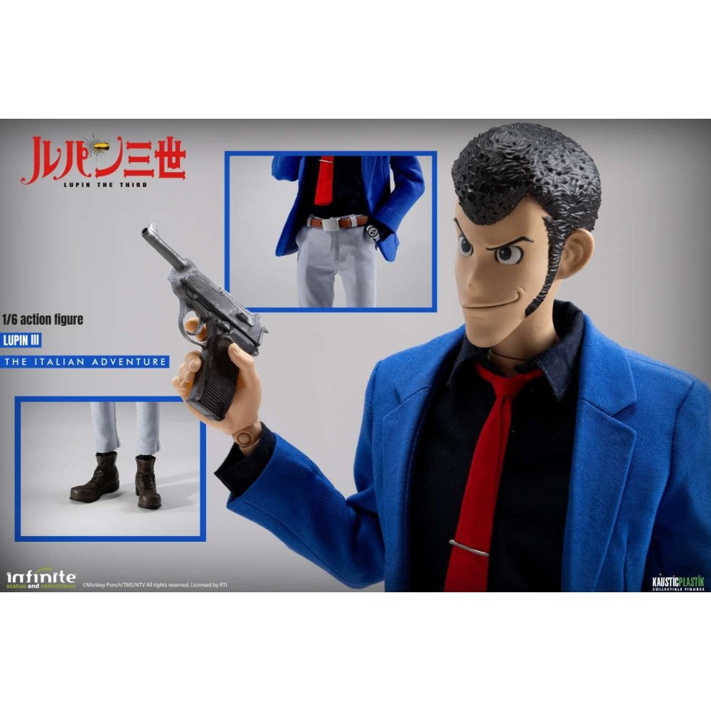 INFINITE STATUE LUPIN THE THIRD THE ITALIAN ADVENTURE LUPIN STANDARD VERSION ACTION FIGURE