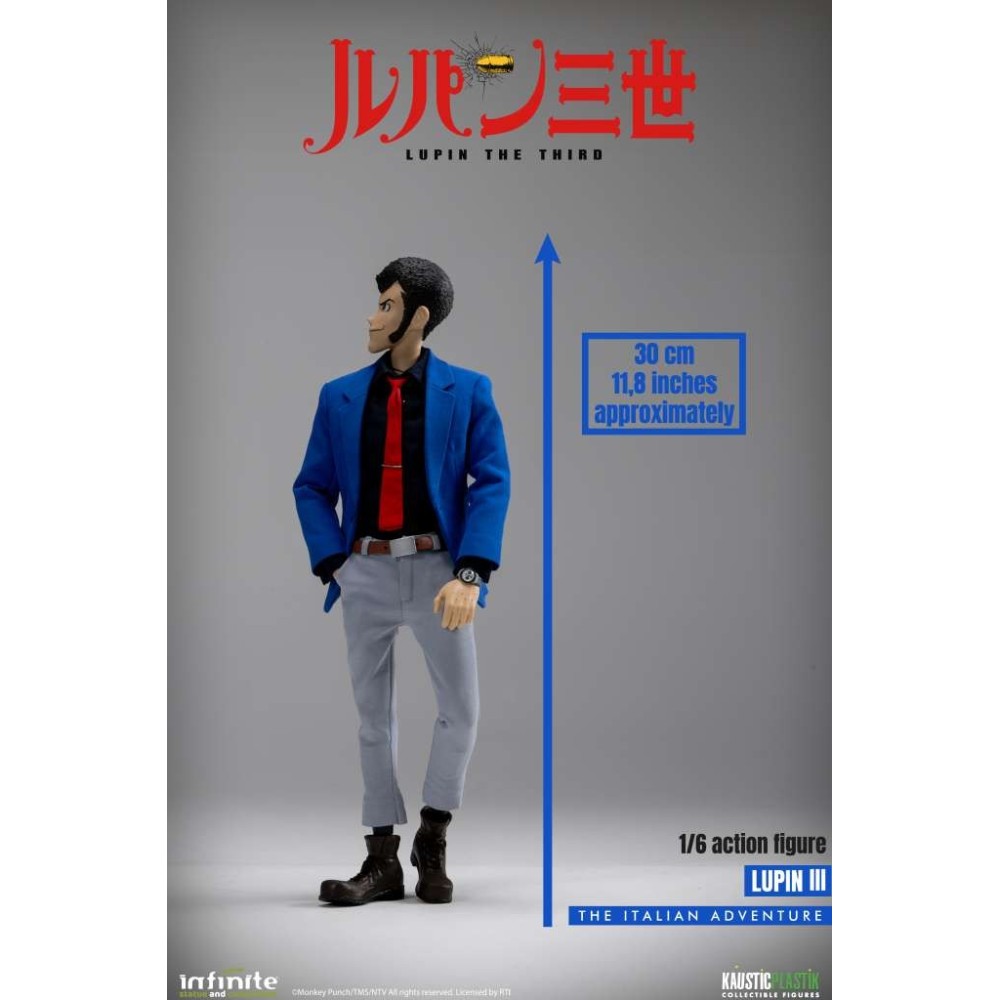 LUPIN THE THIRD L'AVVENTURA ITALIANA LUPIN ACTION FIGURE INFINITE STATUE