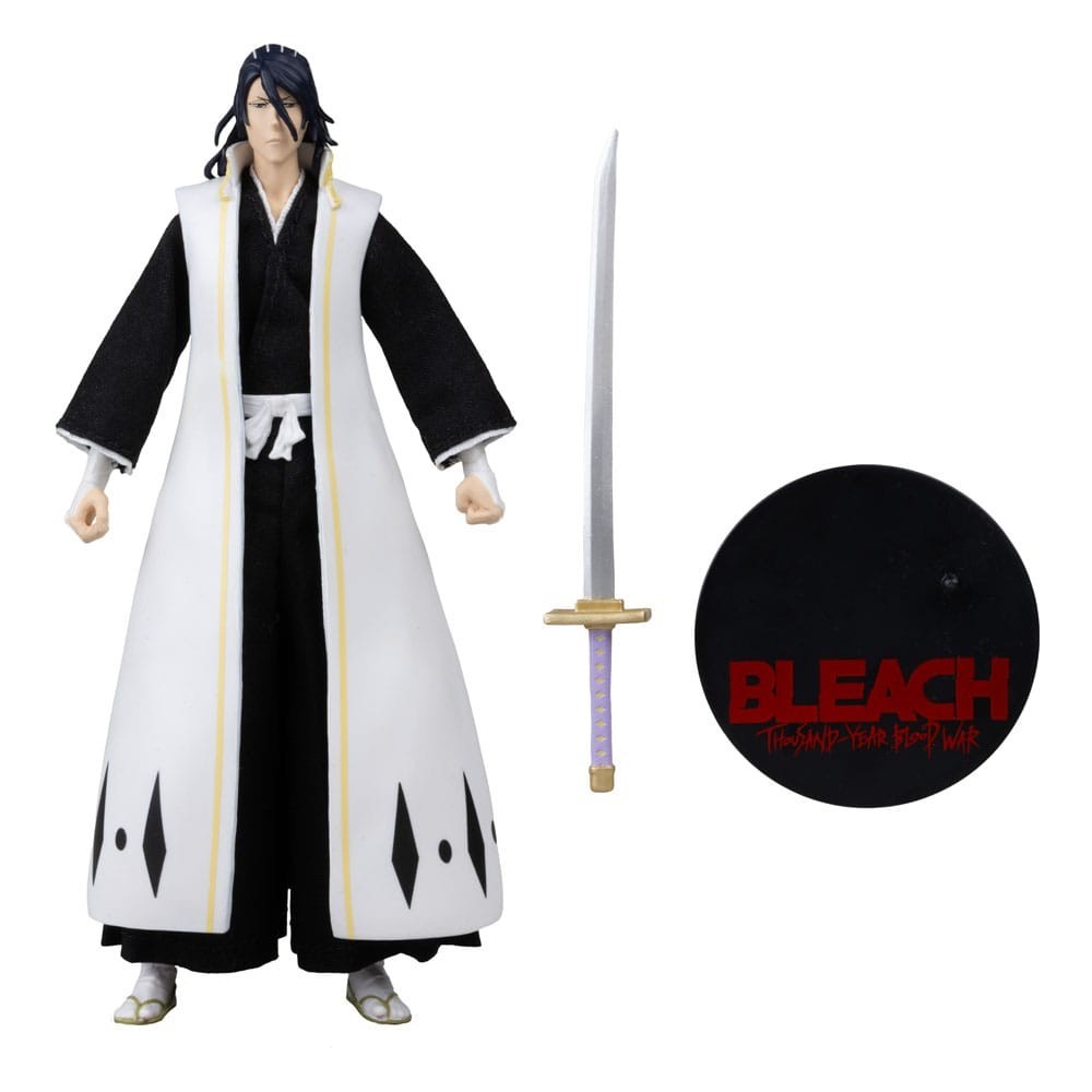 BLEACH THOUSAND YEAR BLOOD WAR BYAKUYA KUCHIKI ACTION FIGURE MC FARLANE