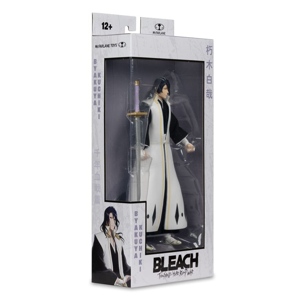 BLEACH THOUSAND YEAR BLOOD WAR BYAKUYA KUCHIKI ACTION FIGURE MC FARLANE