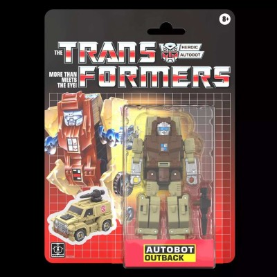TRANSFORMERS RETRO G1 AUTOBOT OUTBACK ACTION FIGURE HASBRO