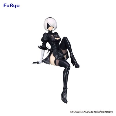 NIER AUTOMATA 2B NOODLE STOPPER FIGURE STATUA FURYU