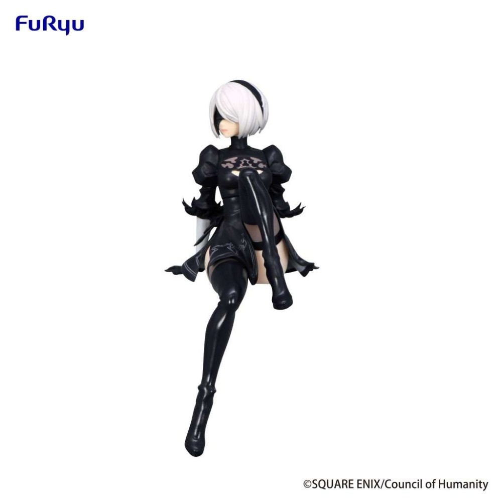 NIER AUTOMATA 2B NOODLE STOPPER FIGURE STATUA FURYU