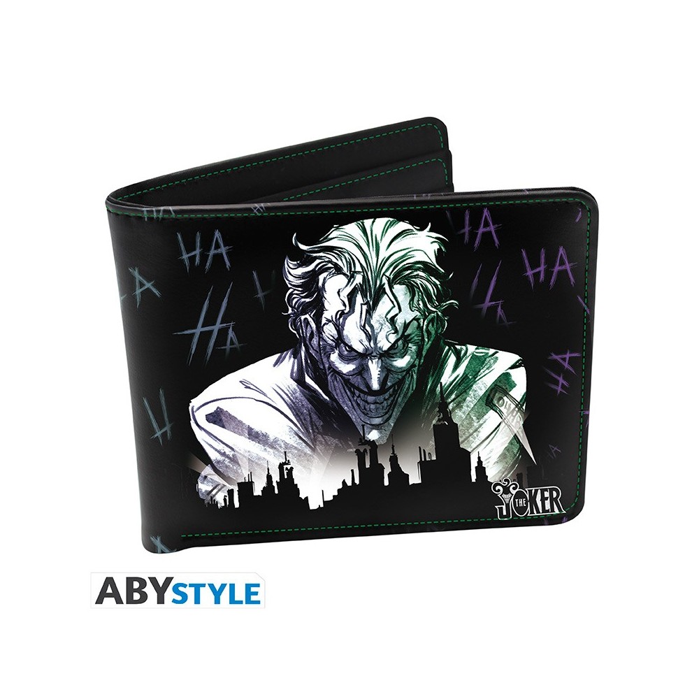 DC COMICS JOKER WALLET PORTAFOGLIO ABYSTYLE