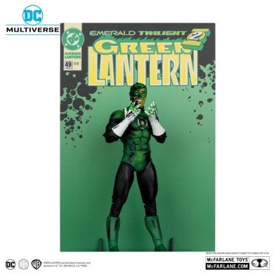 MC FARLANE DC MULTIVERSE COVER RECREATION GREEN LANTERN EMERALD TWILIGHT ACTION FIGURE