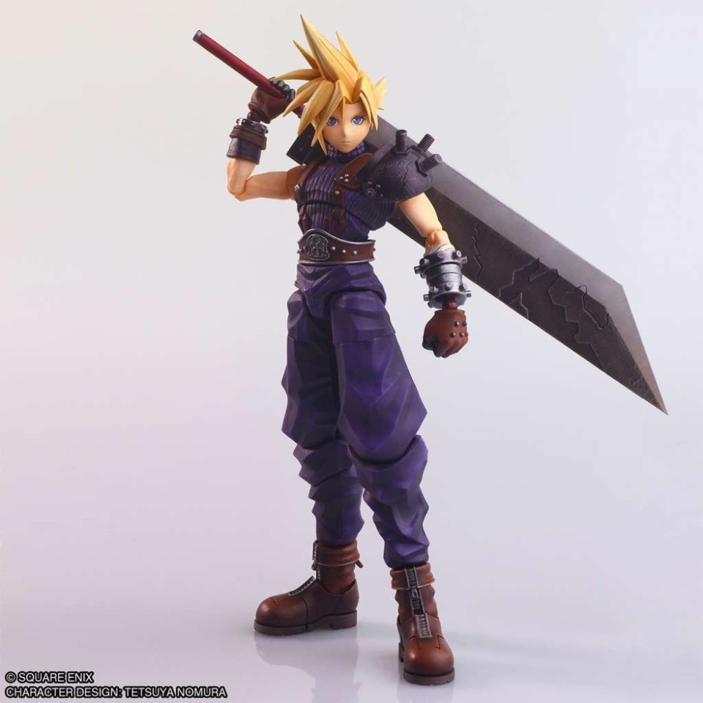 SQUARE ENIX FINAL FANTASY 7 CLOUD STRIFE STRUCTURE ARTS MODEL KIT PVC FIGURE