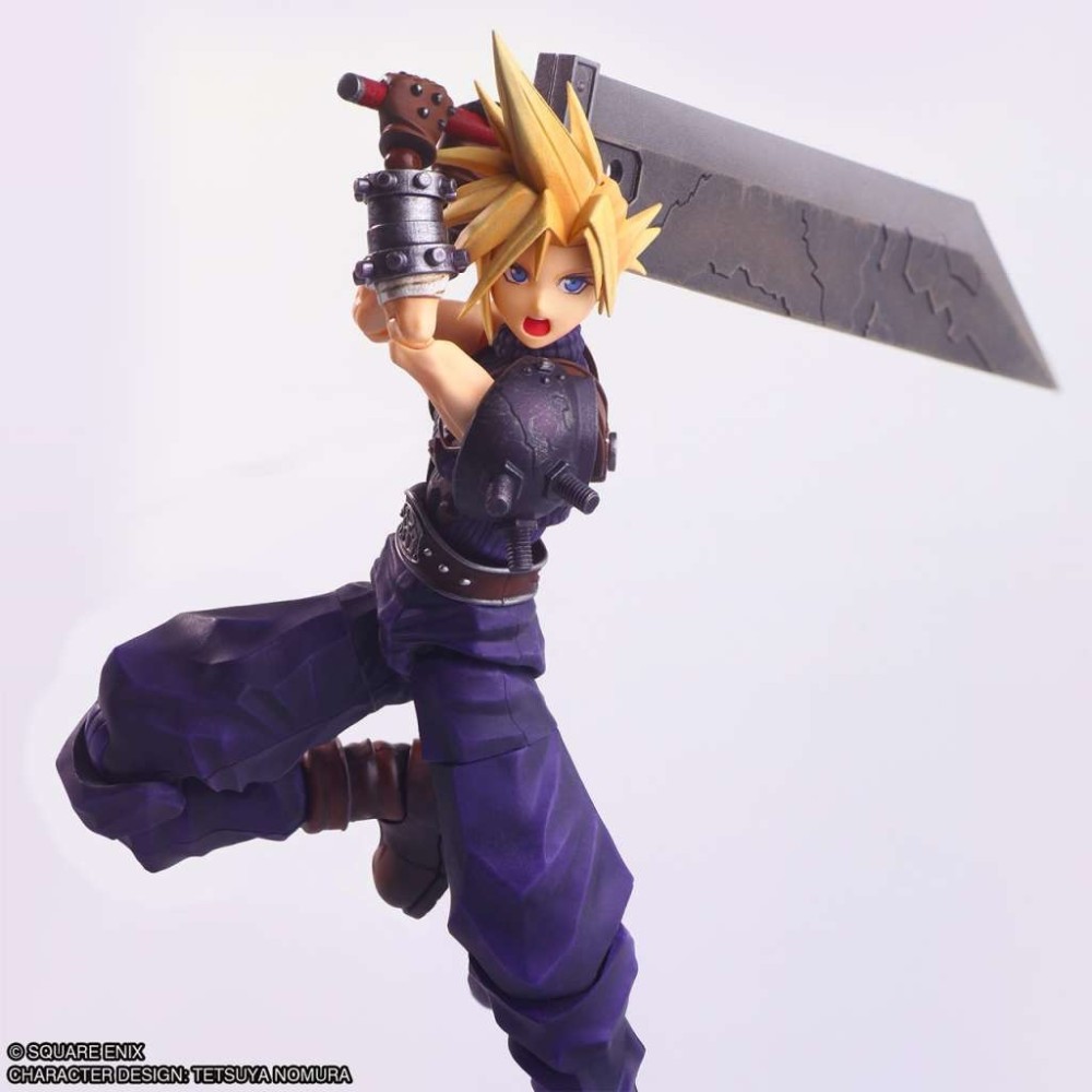 FINAL FANTASY 7 CLOUD STRIFE STRUCTURE ARTS MODEL KIT ACTION FIGURE SQUARE ENIX