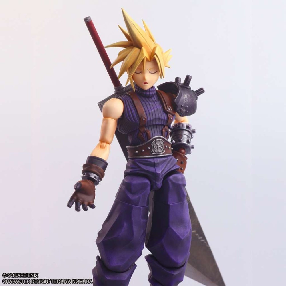 SQUARE ENIX FINAL FANTASY 7 CLOUD STRIFE STRUCTURE ARTS MODEL KIT PVC FIGURE