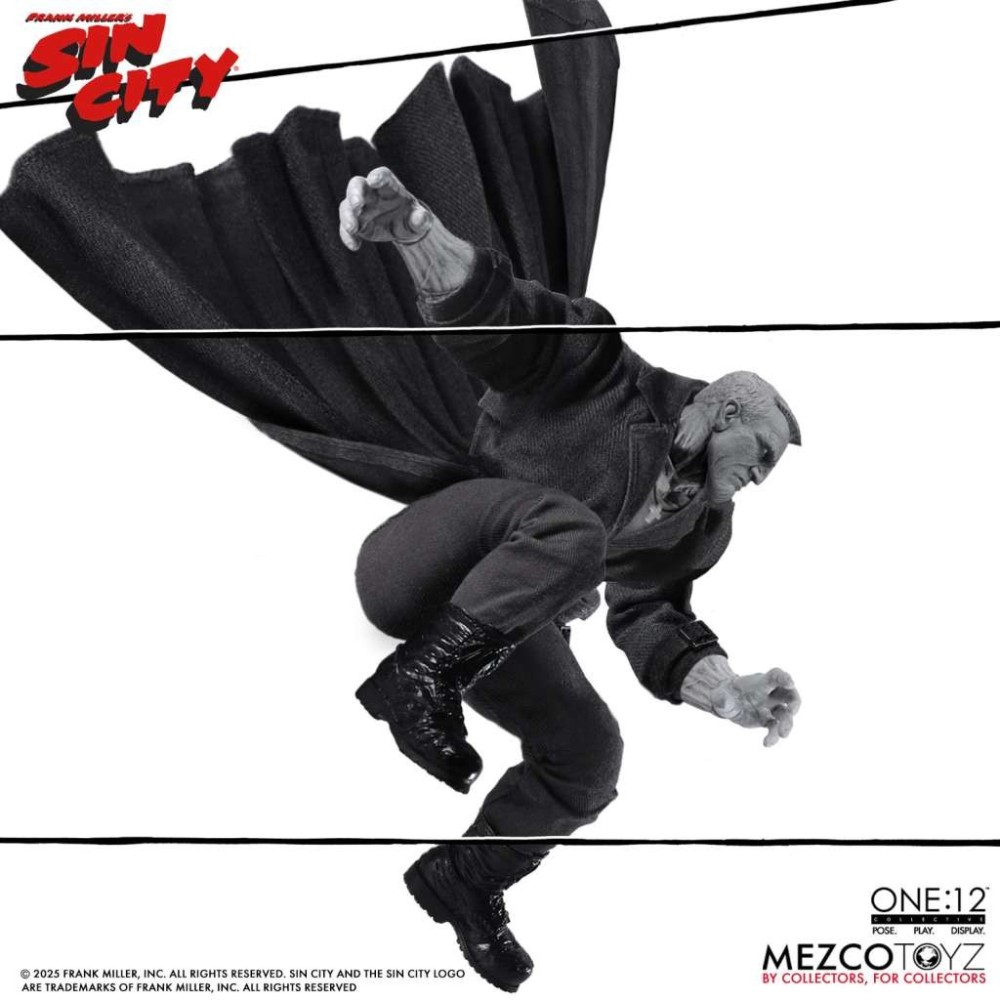 MEZCO TOYS SIN CITY MARV ONE:12 SERIES COLLECTIVE ACTION FIGURE