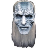GAME OF THRONES WHITE WALKER DELUXE LATEX MASCHERA MASK TRICK OR TREAT STUDIOS