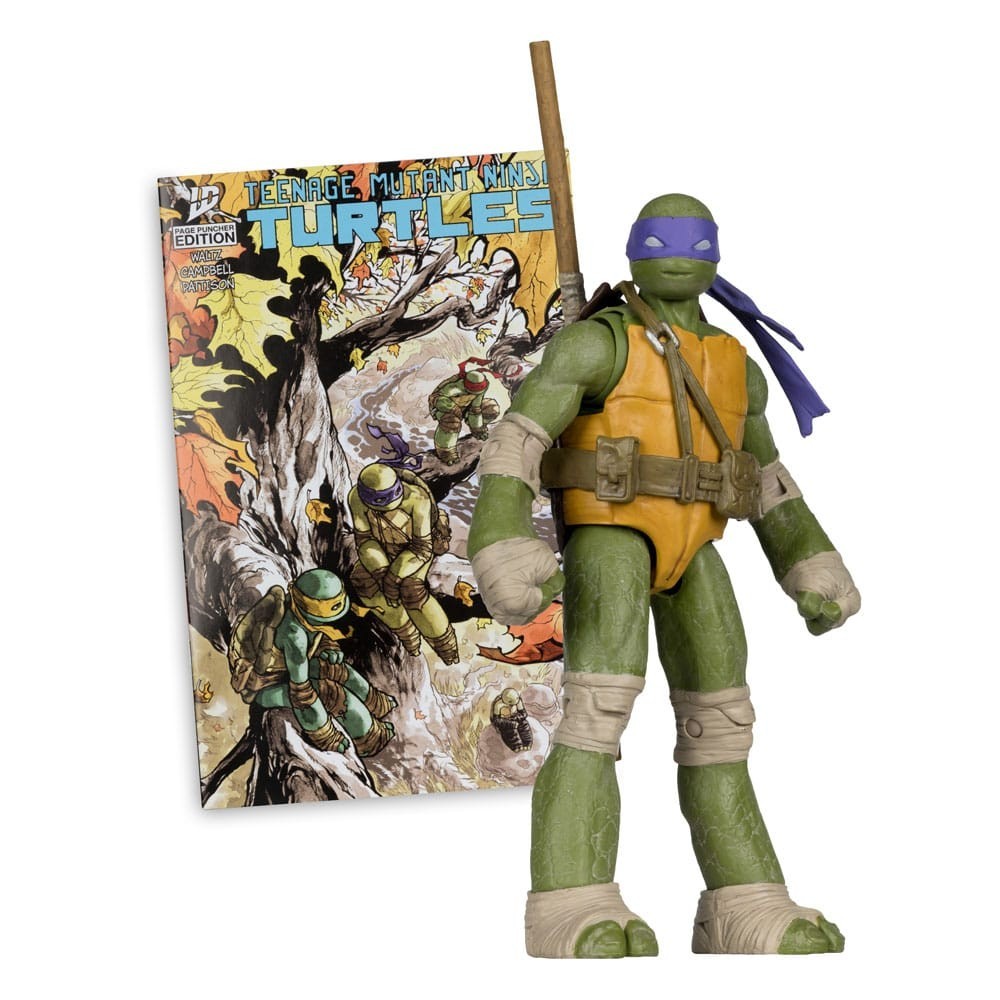 TEENAGE MUTANT NINJA TURTLES PAGE PUNCHERS DONATELLO ACTION FIGURE MC FARLANE