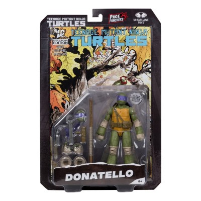 TEENAGE MUTANT NINJA TURTLES PAGE PUNCHERS DONATELLO ACTION FIGURE MC FARLANE