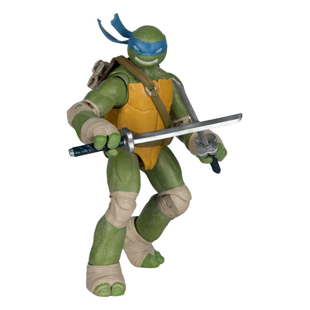 MC FARLANE TMNT NINJA TURTLES PAGE PUNCHERS LEONARDO ACTION FIGURE