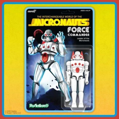 MICRONAUTS FORCE COMMANDER REACTION ACTION FIGURE SUPER7