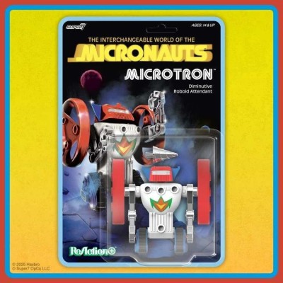 SUPER7 MICRONAUTS MICROTRON REACTION WAVE 2 ACTION FIGURE