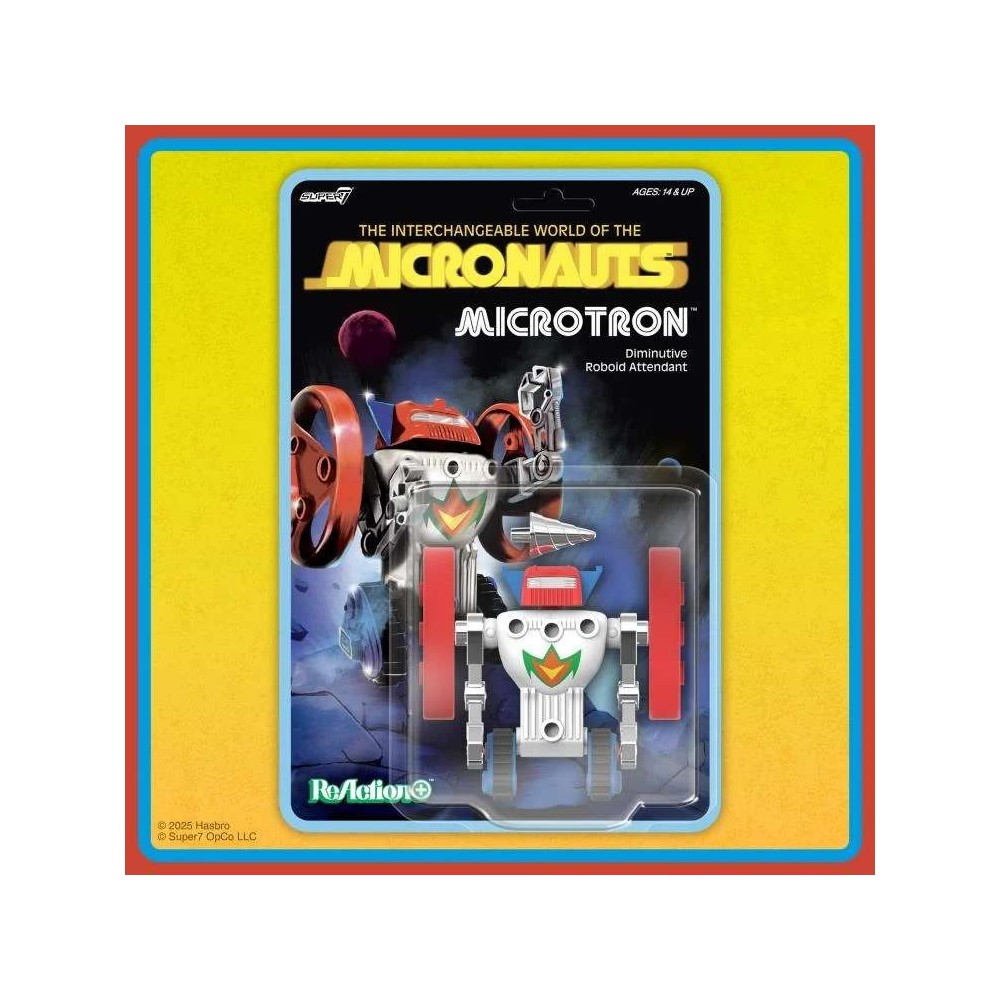 MICRONAUTS MICROTRON REACTION ACTION FIGURE SUPER7