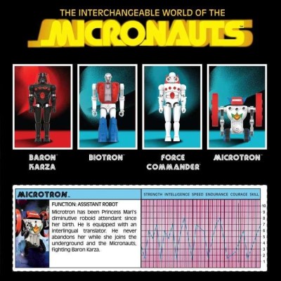 SUPER7 MICRONAUTS MICROTRON REACTION WAVE 2 ACTION FIGURE