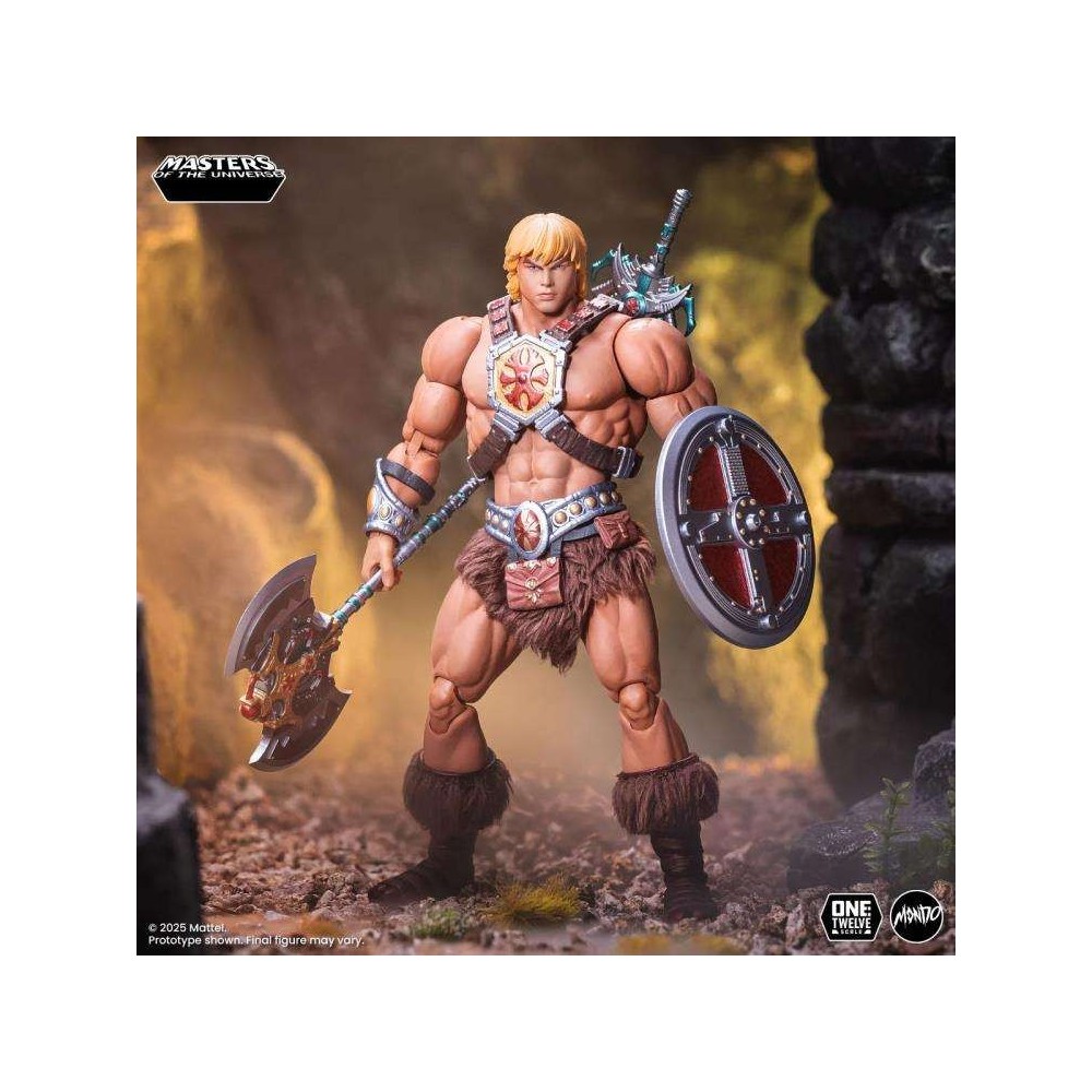 MONDO MASTERS OF THE UNIVERSE HE-MAN 1/12 PVC ACTION FIGURE