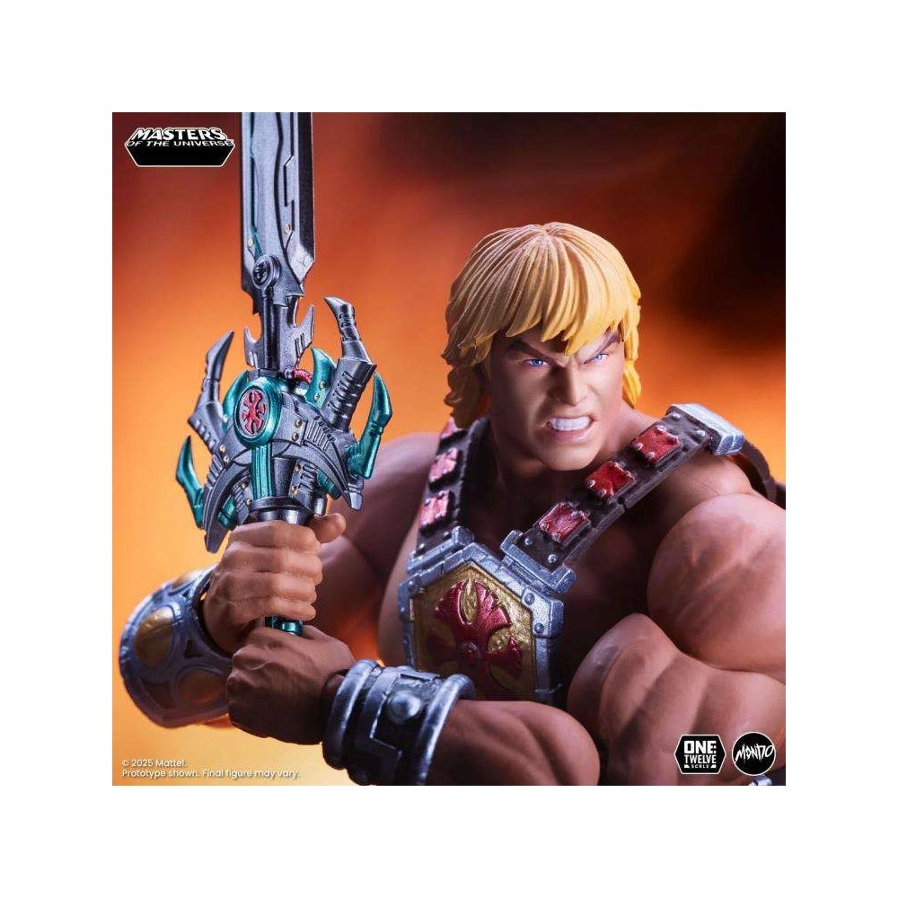 MONDO MASTERS OF THE UNIVERSE HE-MAN 1/12 PVC ACTION FIGURE