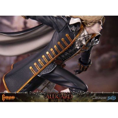 CASTLEVANIA SYMPHONY OF THE NIGHT DASH ATTACK ALUCARD STATUA FIGURE FIRST4FIGURES