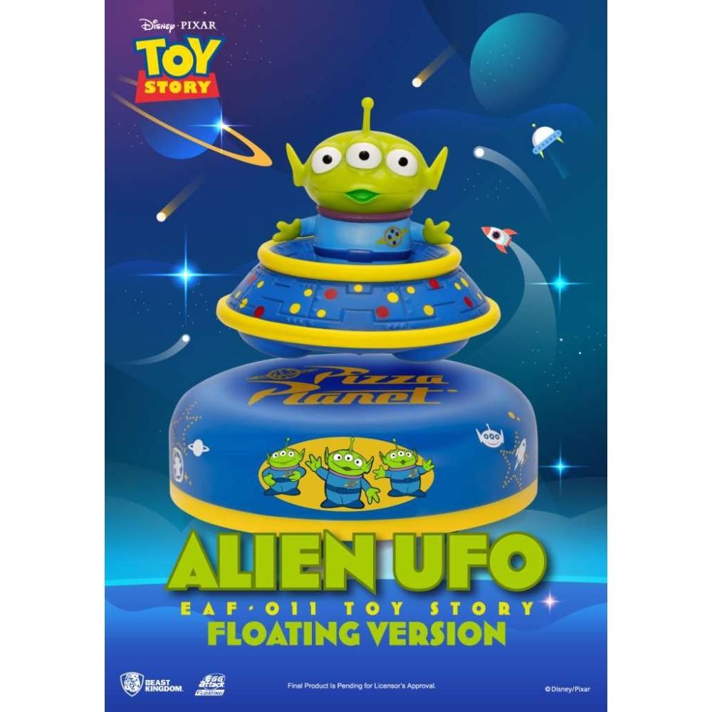 BEAST KINGDOM TOY STORY ALIEN UFO FLOATING VERSION STATUE FIGURE