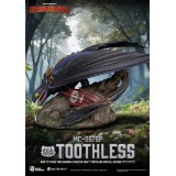 HOW TO TRAIN YOUR DRAGON 2 TOOTHLESS MASTER CRAFT STATUA RESINA FIGURE BEAST KINGDOM
