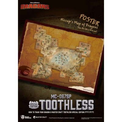 BEAST KINGDOM HOW TO TRAIN YOUR DRAGON 2 TOOTHLESS MASTER CRAFT STATUE RESIN FIGURE