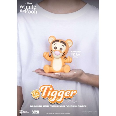 WINNIE THE POOH TIGGER TIGRO CUDDLY DOLL PALM SIZE VYNIL BANK SALVADANAIO BEAST KINGDOM