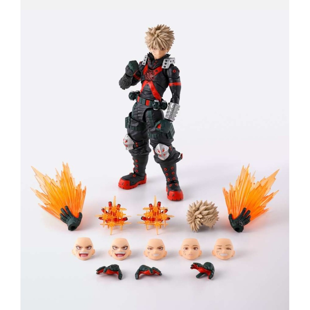 BANDAI MY HERO ACADEMIA KATSUKI BAKUGO BEGINNING S.H. FIGUARTS SERIES PVC ACTION FIGURE