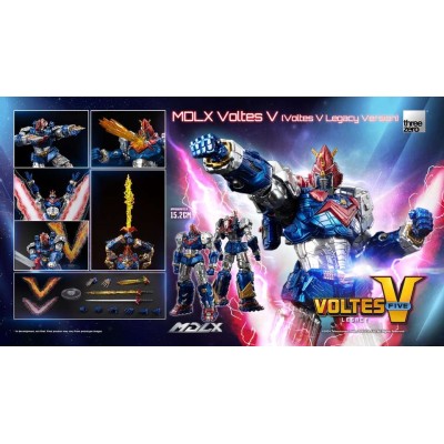 THREEZERO VOLTES V MDLX VOLTES V LEGACY VERSION ACTION FIGURE