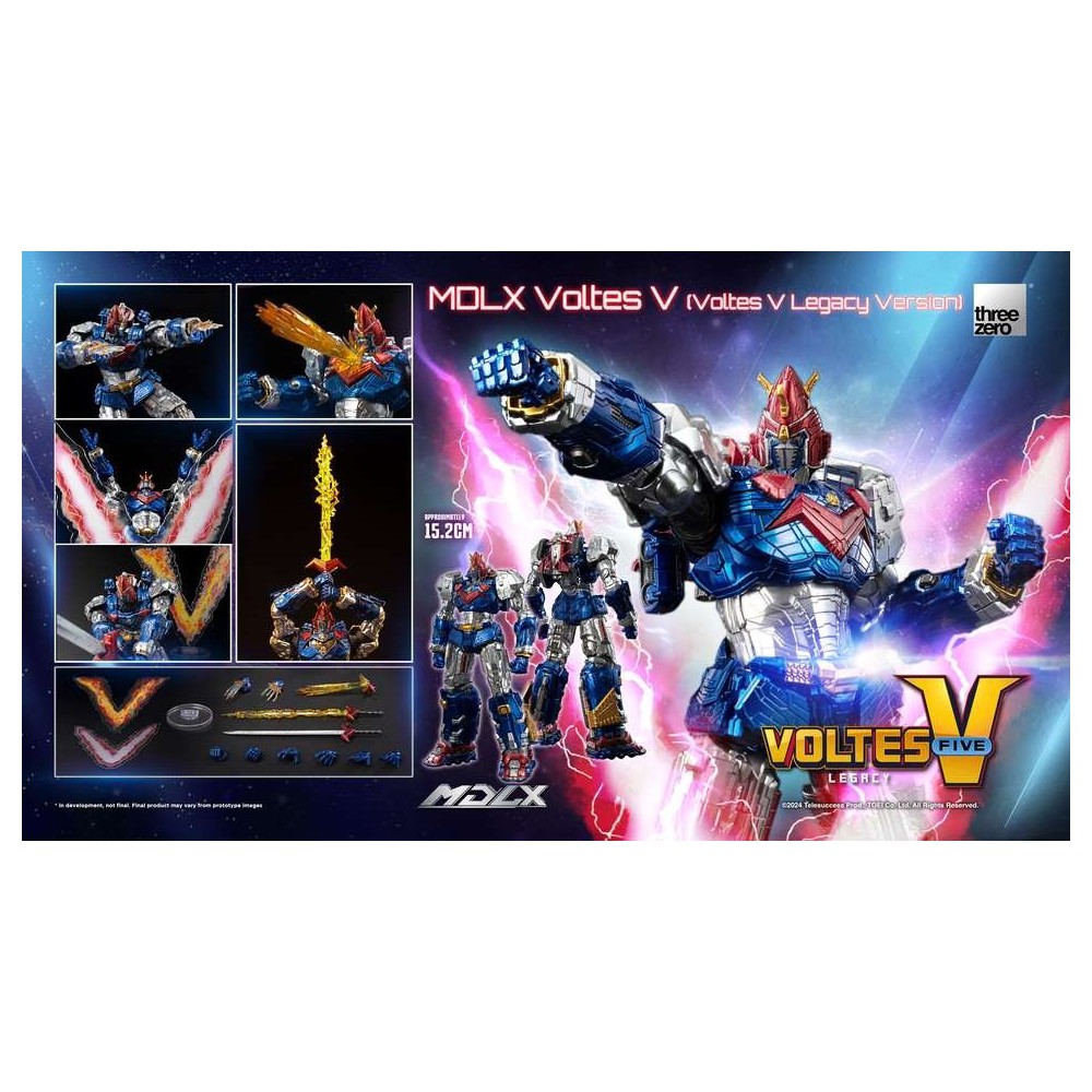 THREEZERO VOLTES V MDLX VOLTES V LEGACY VERSION ACTION FIGURE