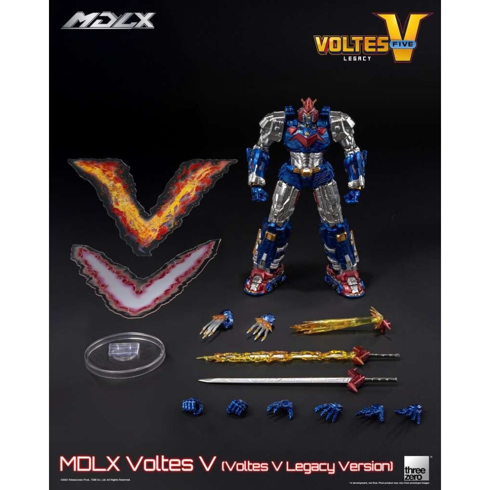 THREEZERO VOLTES V MDLX VOLTES V LEGACY VERSION ACTION FIGURE